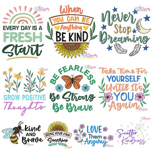 Motivational Quotes Full Set